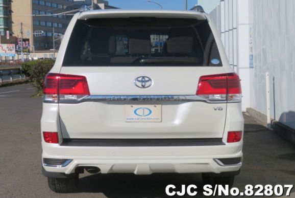 2019 Toyota Land Cruiser Pearl White for sale | Stock No. 82807